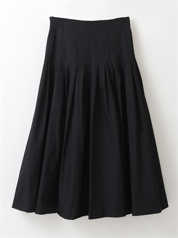 Memory Twill Flare Skirt(00ブラック-１)