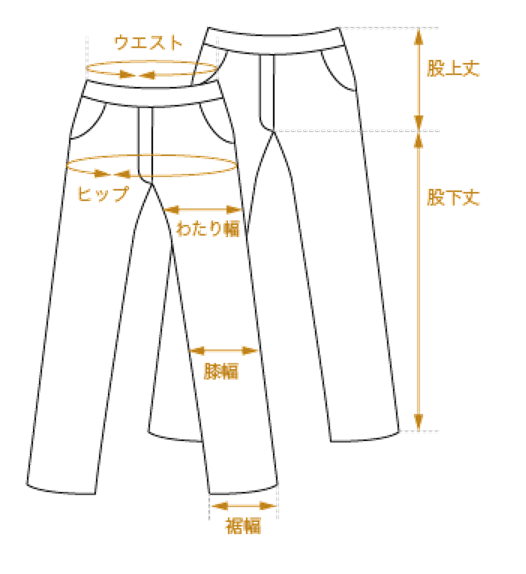 bottoms pants guideline
