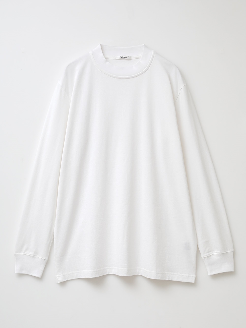 High neck cut and sew(02ホワイト-１)