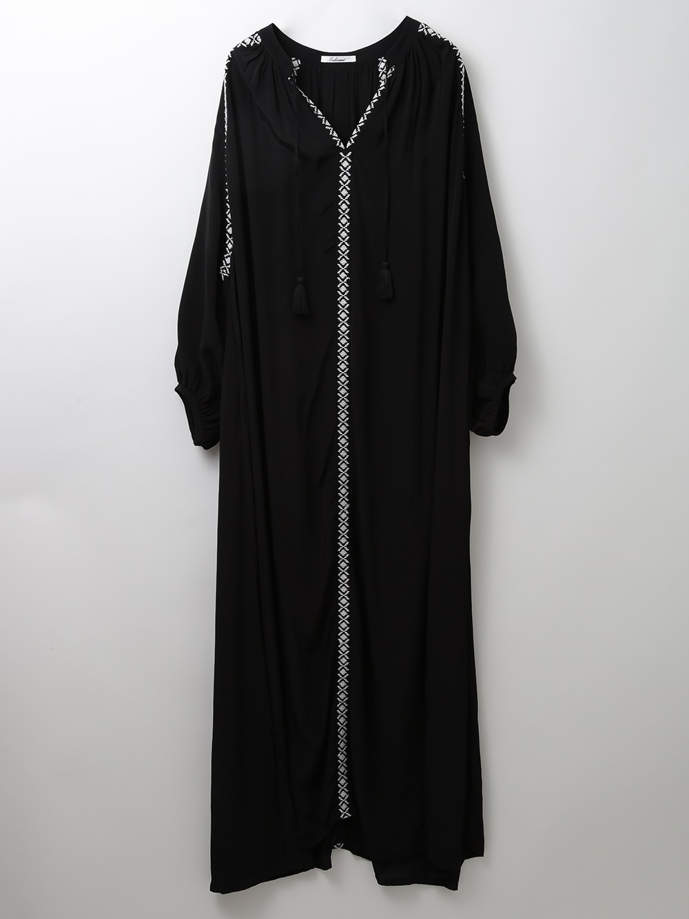 Embroidered　Dress(00ブラック-フリー)