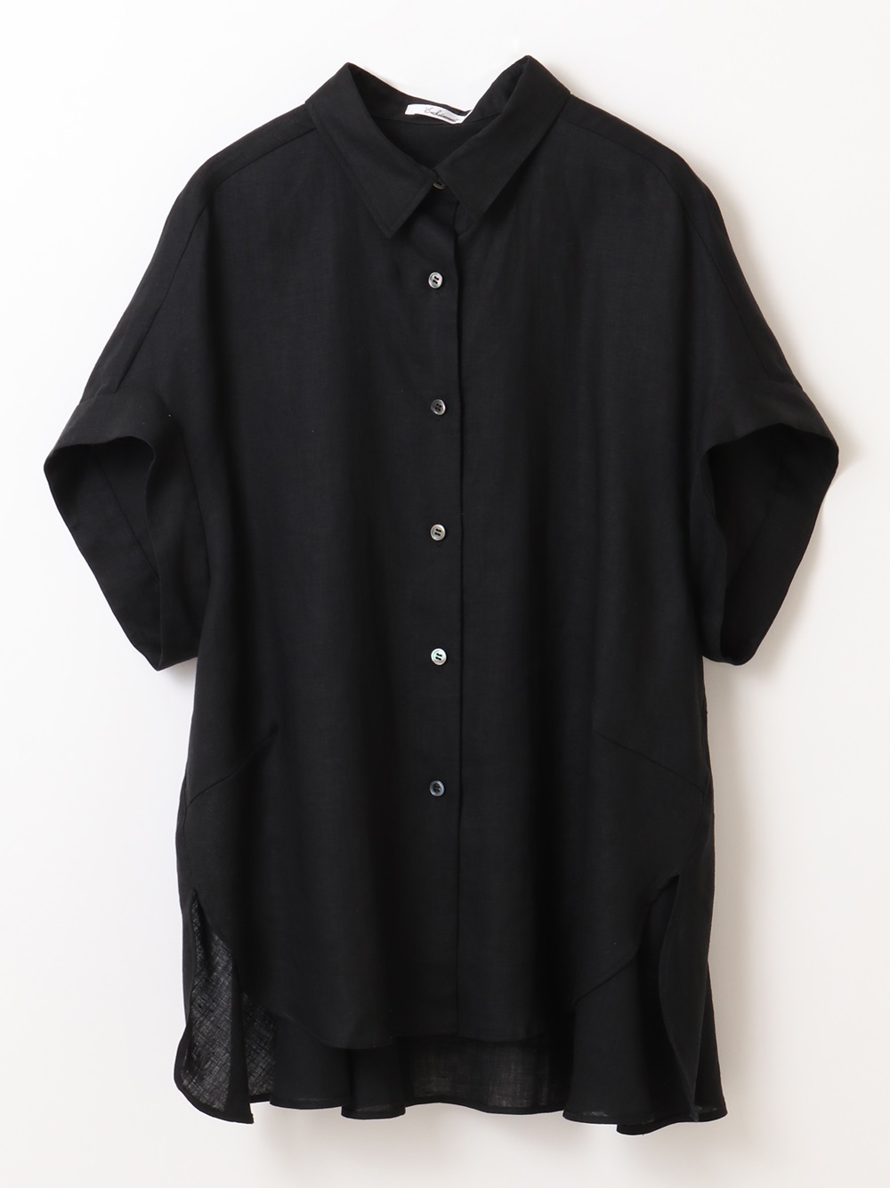 Linen Sleeveless Shirt(00ブラック-フリー)