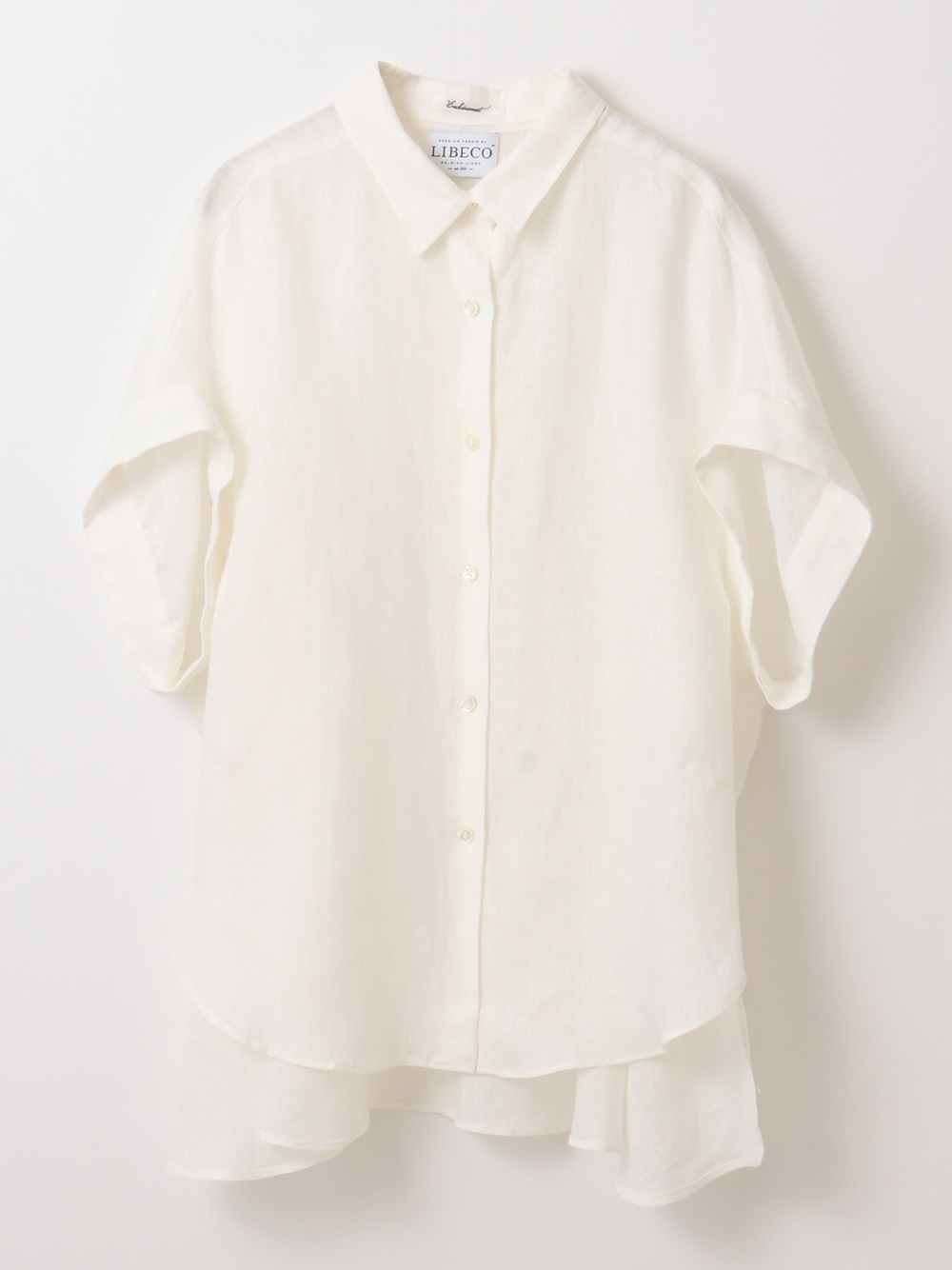 Linen Sleeveless Shirt(01オフホワイト-フリー)