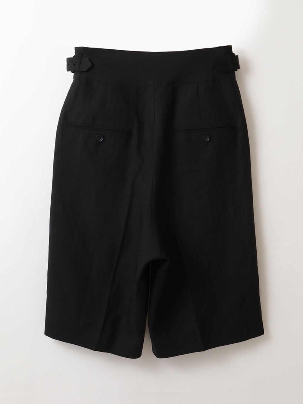 Linen Short Pants(00ブラック-１)