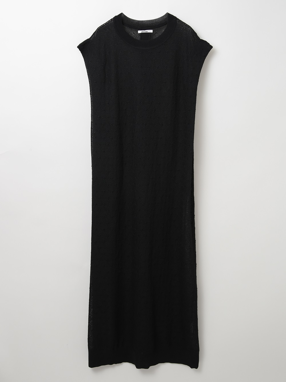 Sheer Jacquard Knit Dress(00ブラック-フリー)