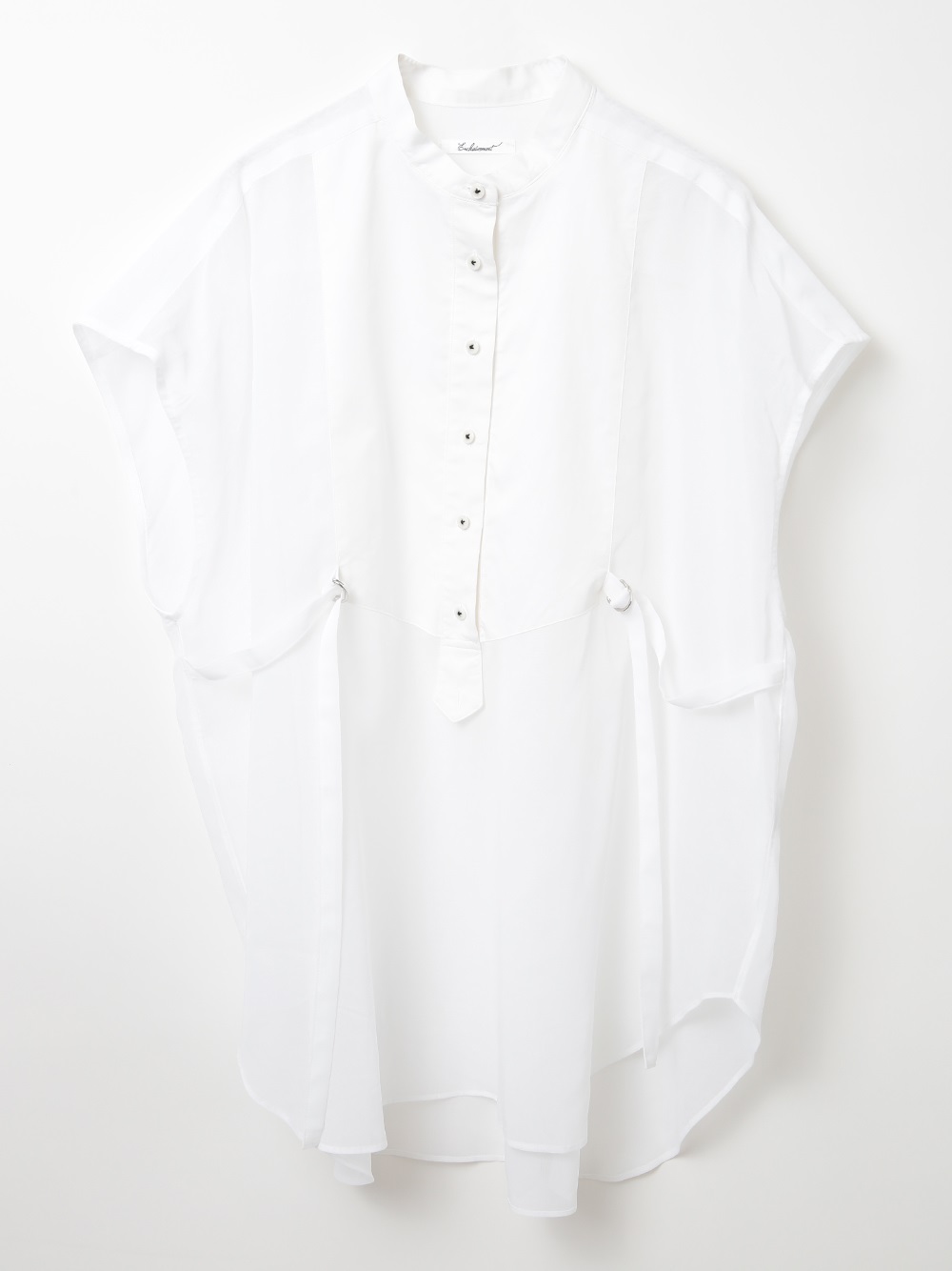 Cotton Sleeveless Shirt(01オフホワイト-フリー)