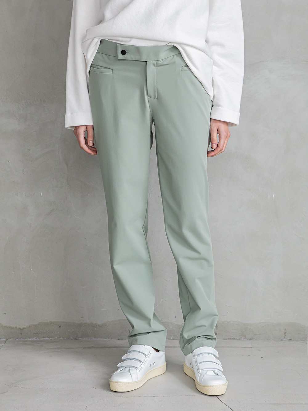 Stretch Tapered Pants