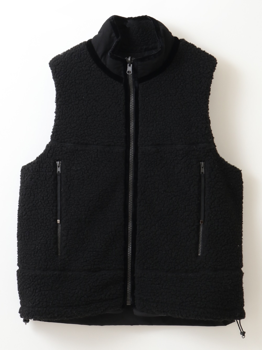 Boa Zip-Up Vest(00ブラック-フリー)