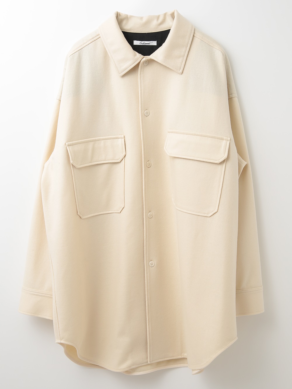 Wool Long CPO Shirt(01オフホワイト-フリー)