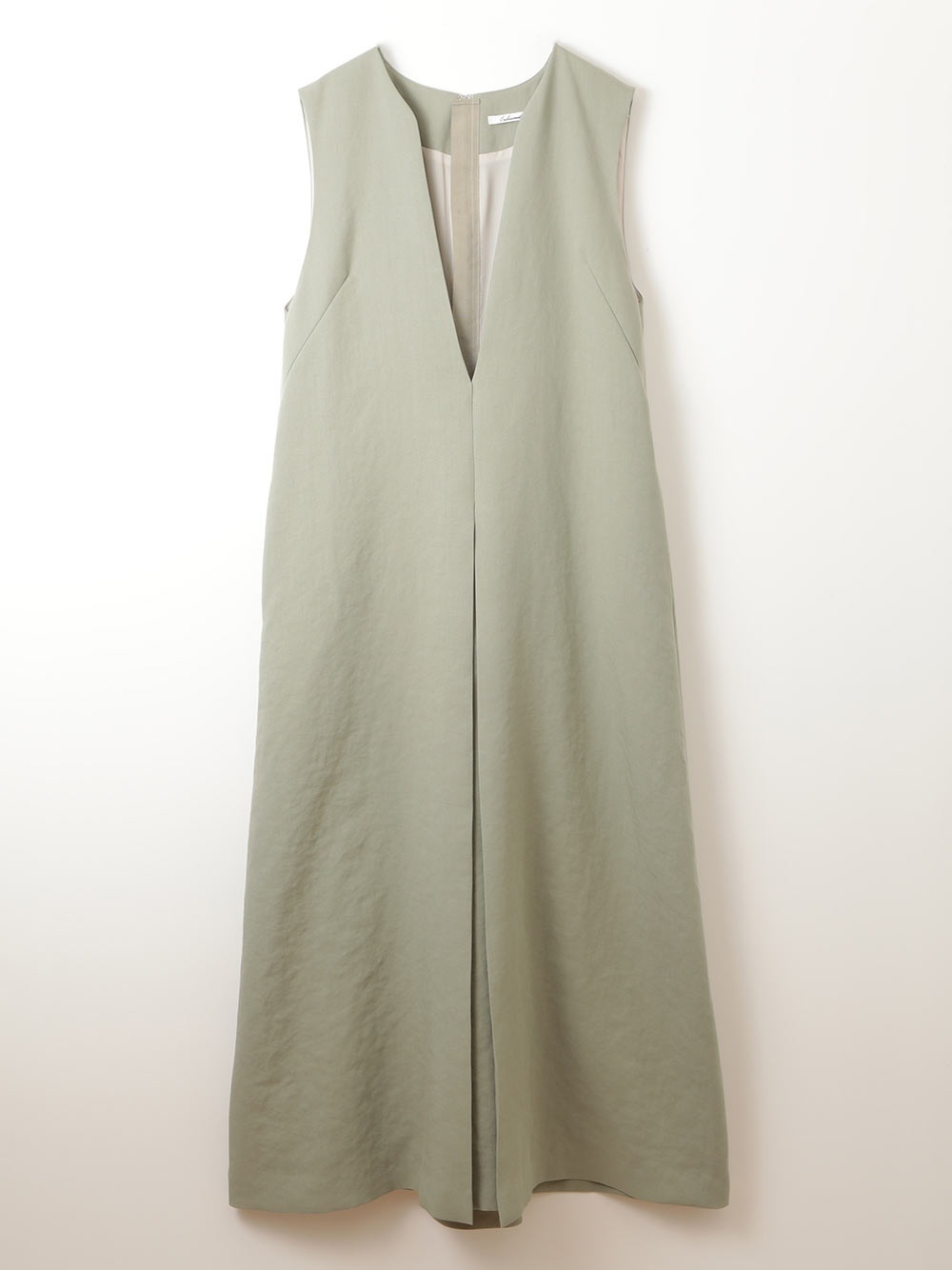 A-line Dress(60モスグリーン-フリー)