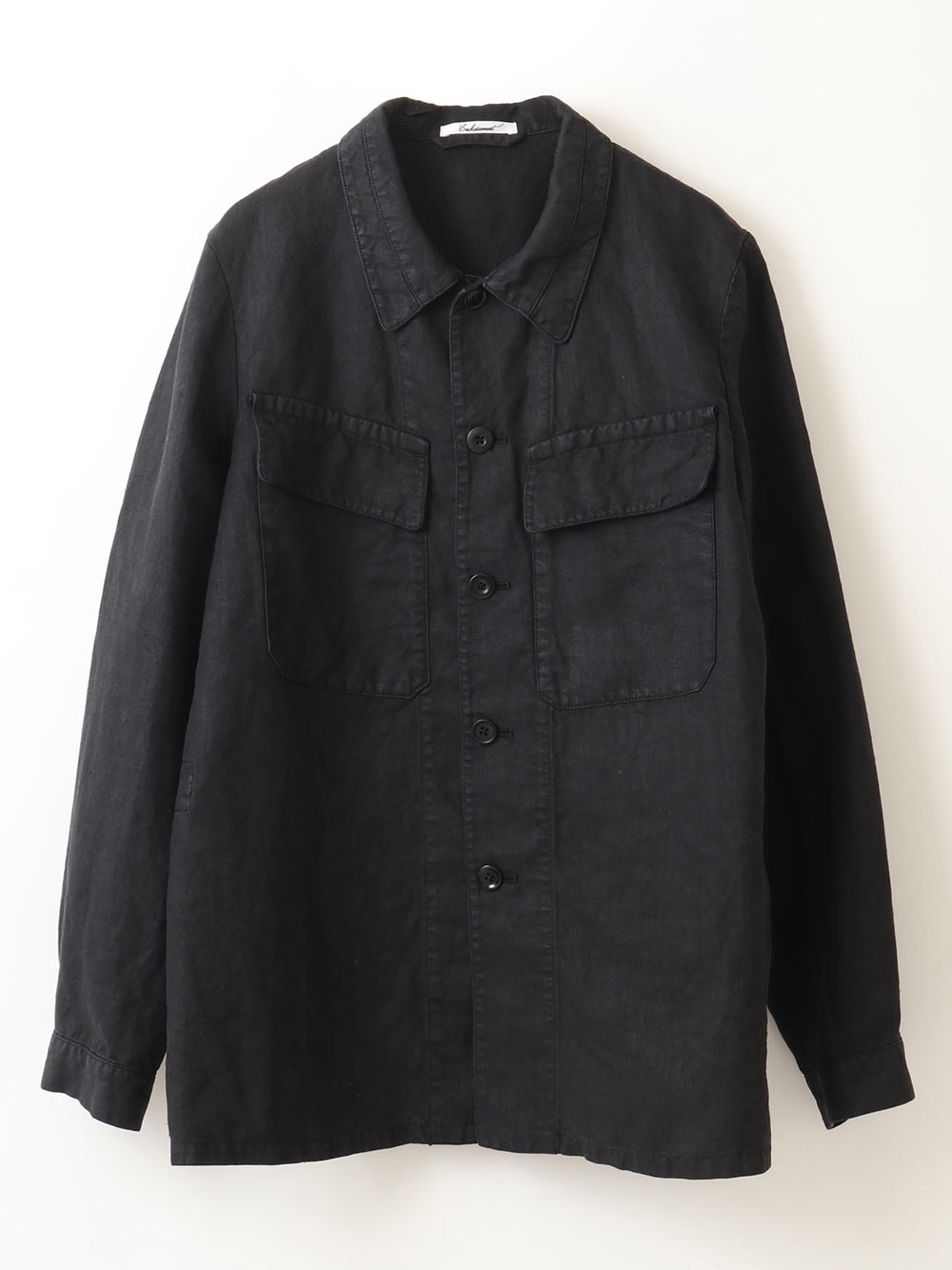 Linen Military Jacket(00ブラック-１)