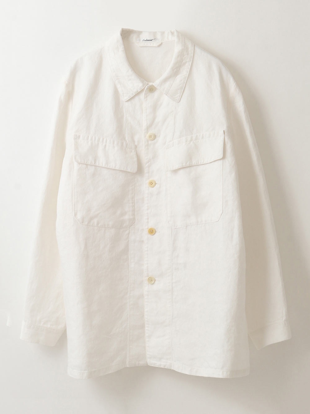 Linen Military Jacket(01オフホワイト-１)
