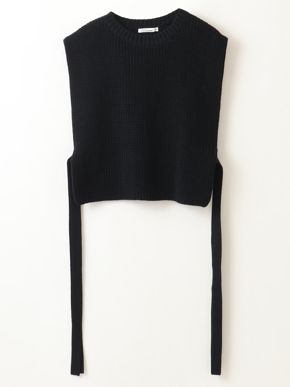Short Rib Knit Vest(00ブラック-フリー)
