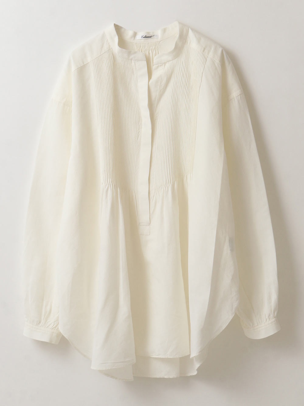 Pin Tuck Shirt(01オフホワイト-フリー)