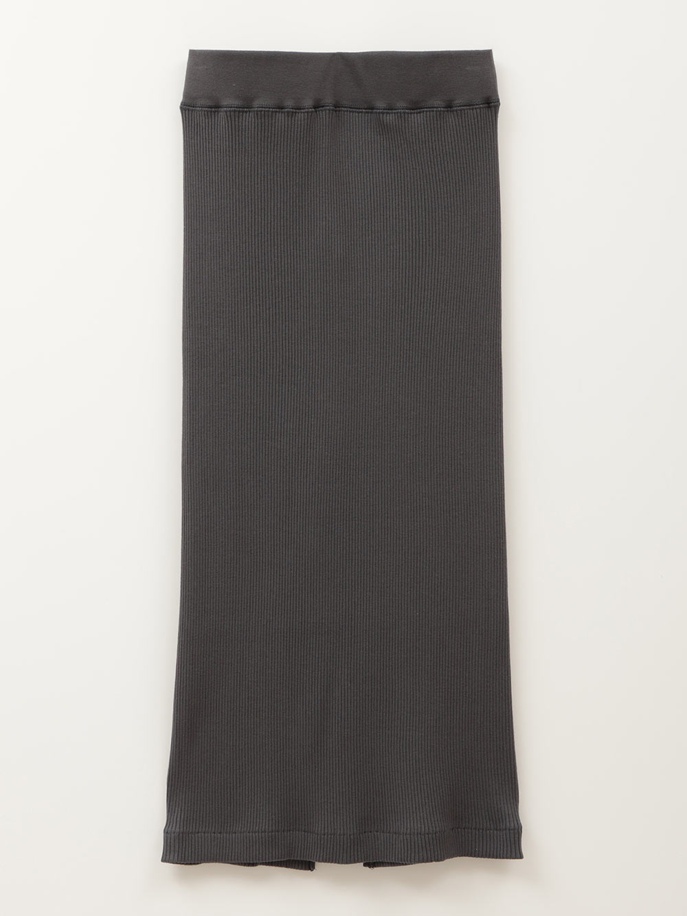 Ribbed Skirt(10チャコールグレー-１)