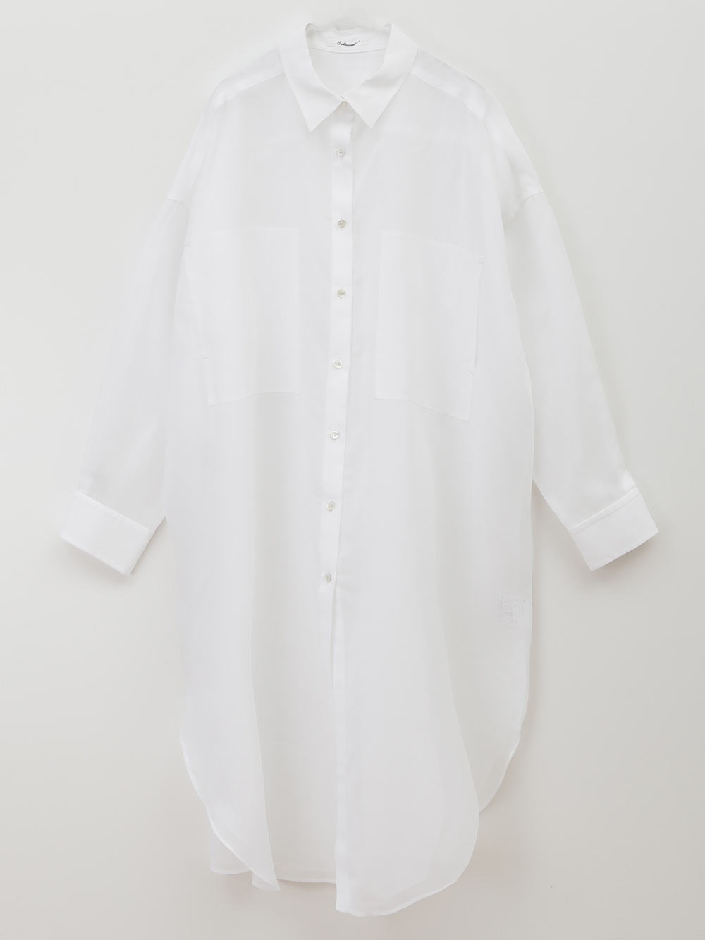 Organdy Shirt Dress(01オフホワイト-フリー)