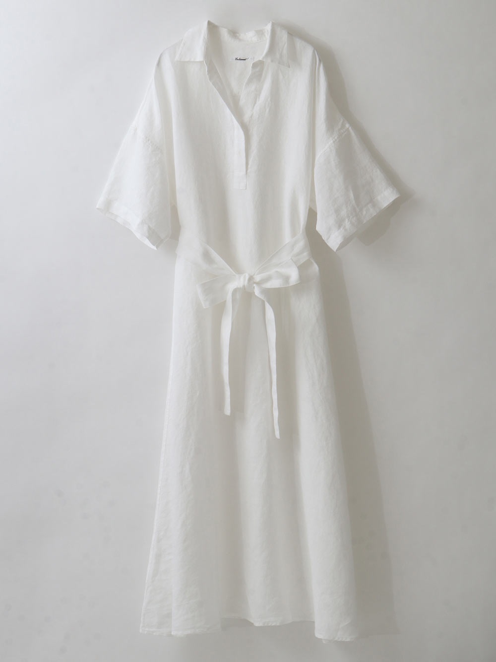 French Linen Skipper Dress(01オフホワイト-フリー)