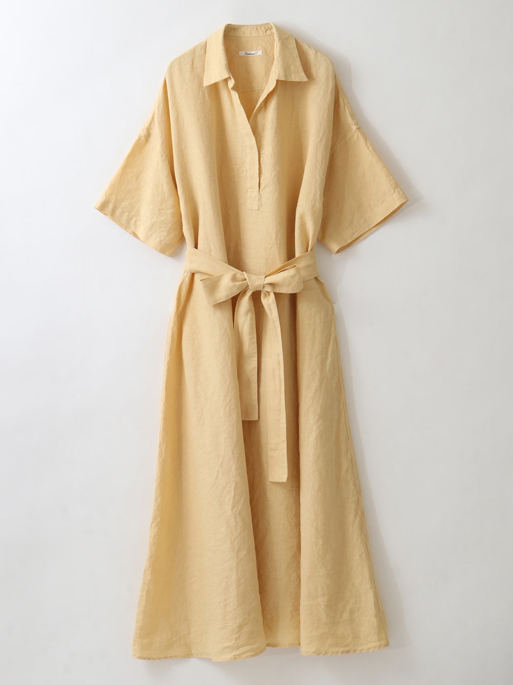 French Linen Skipper Dress(51イエロー-フリー)