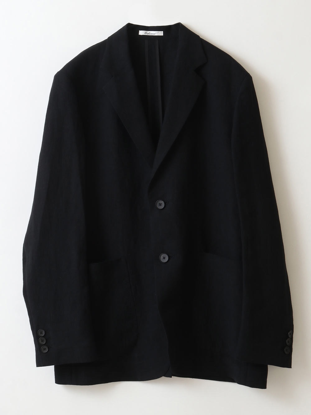 Linen Tailored Jacket(00クロ-フリー)