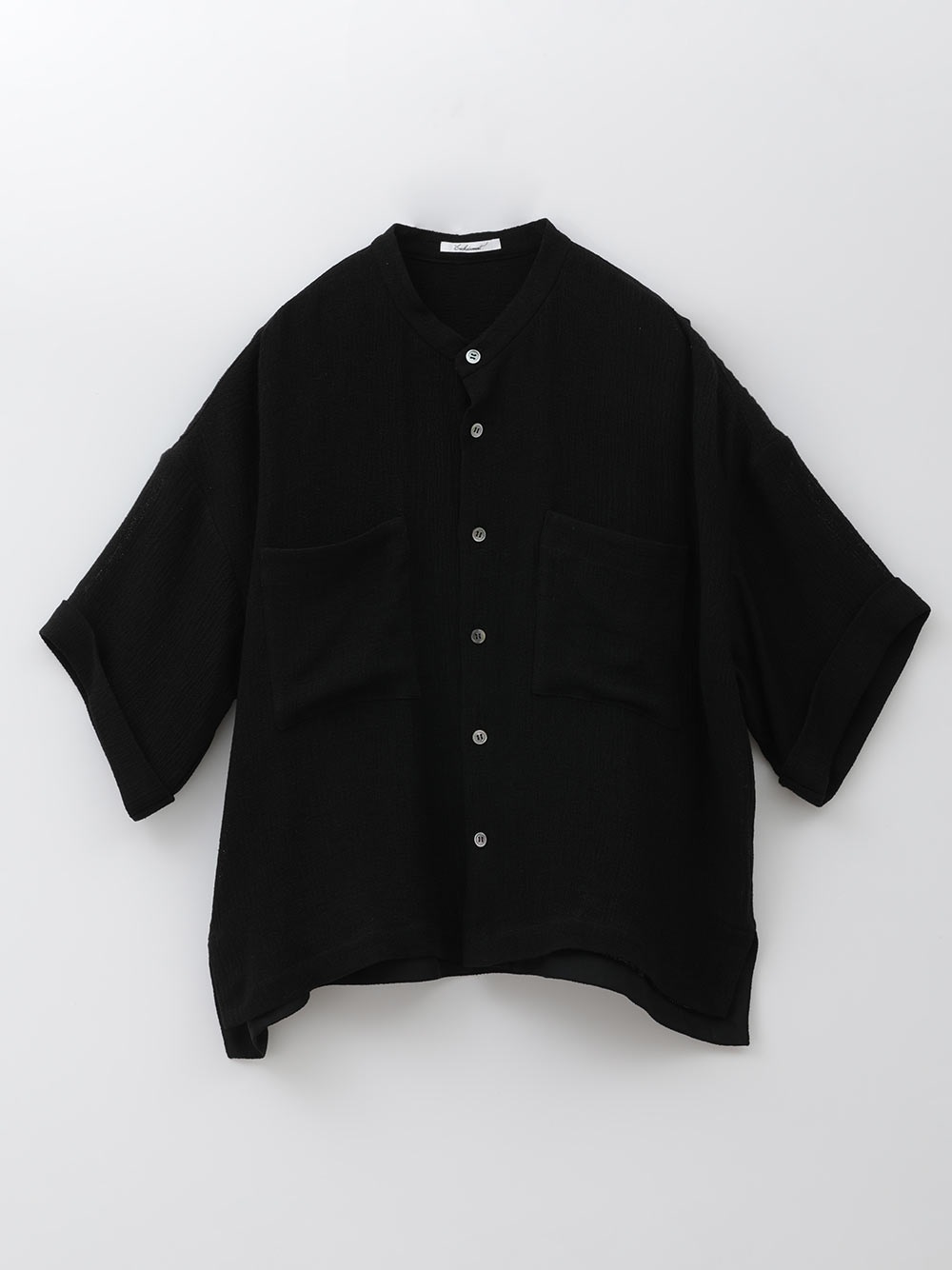 Linen Cropped Shirt(00クロ-フリー)