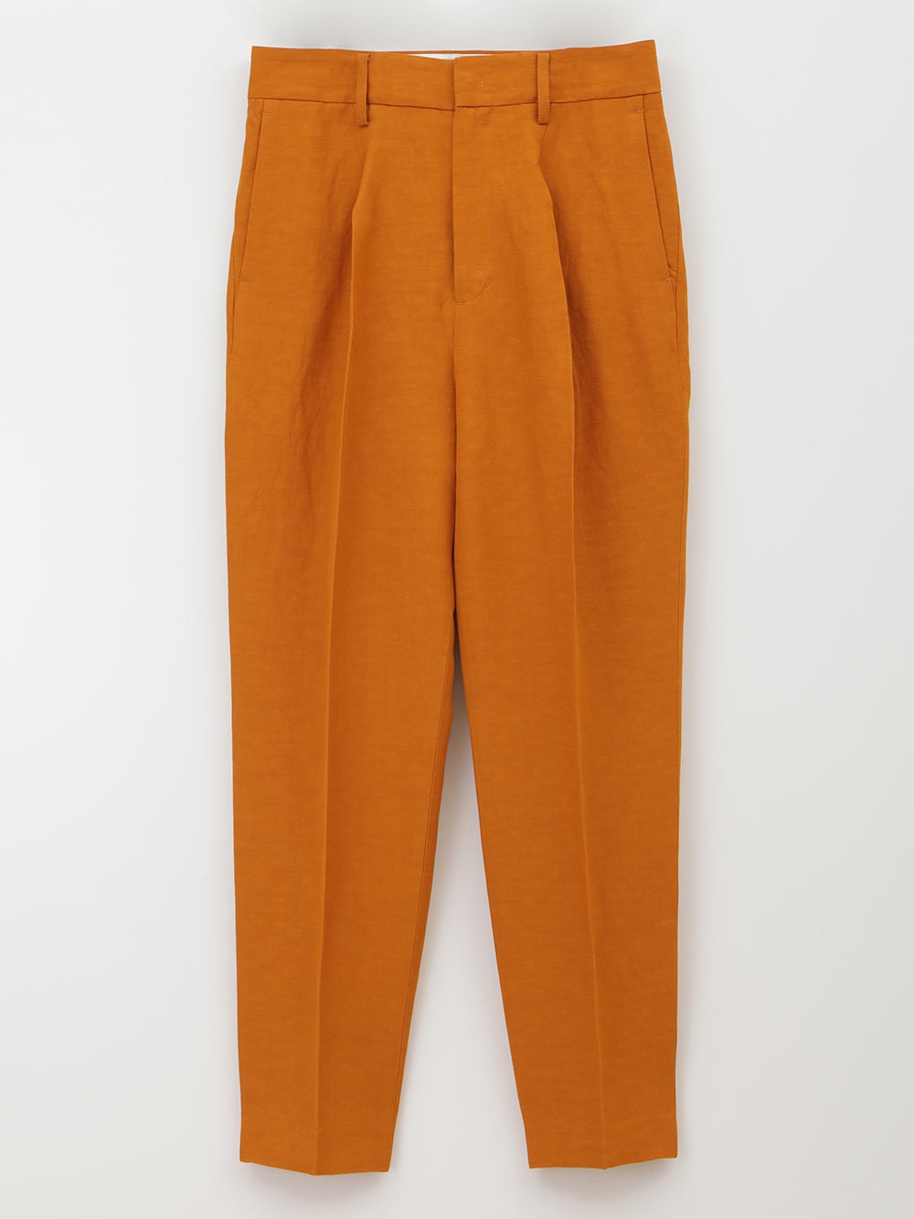 Linen Viscose Tuck Pants(41オレンジ-１)
