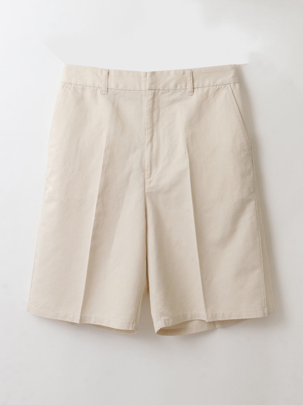 Cotton Linen Short Pants(01オフホワイト-１)