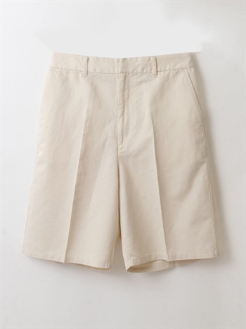 Cotton Linen Short Pants(01オフホワイト-２)