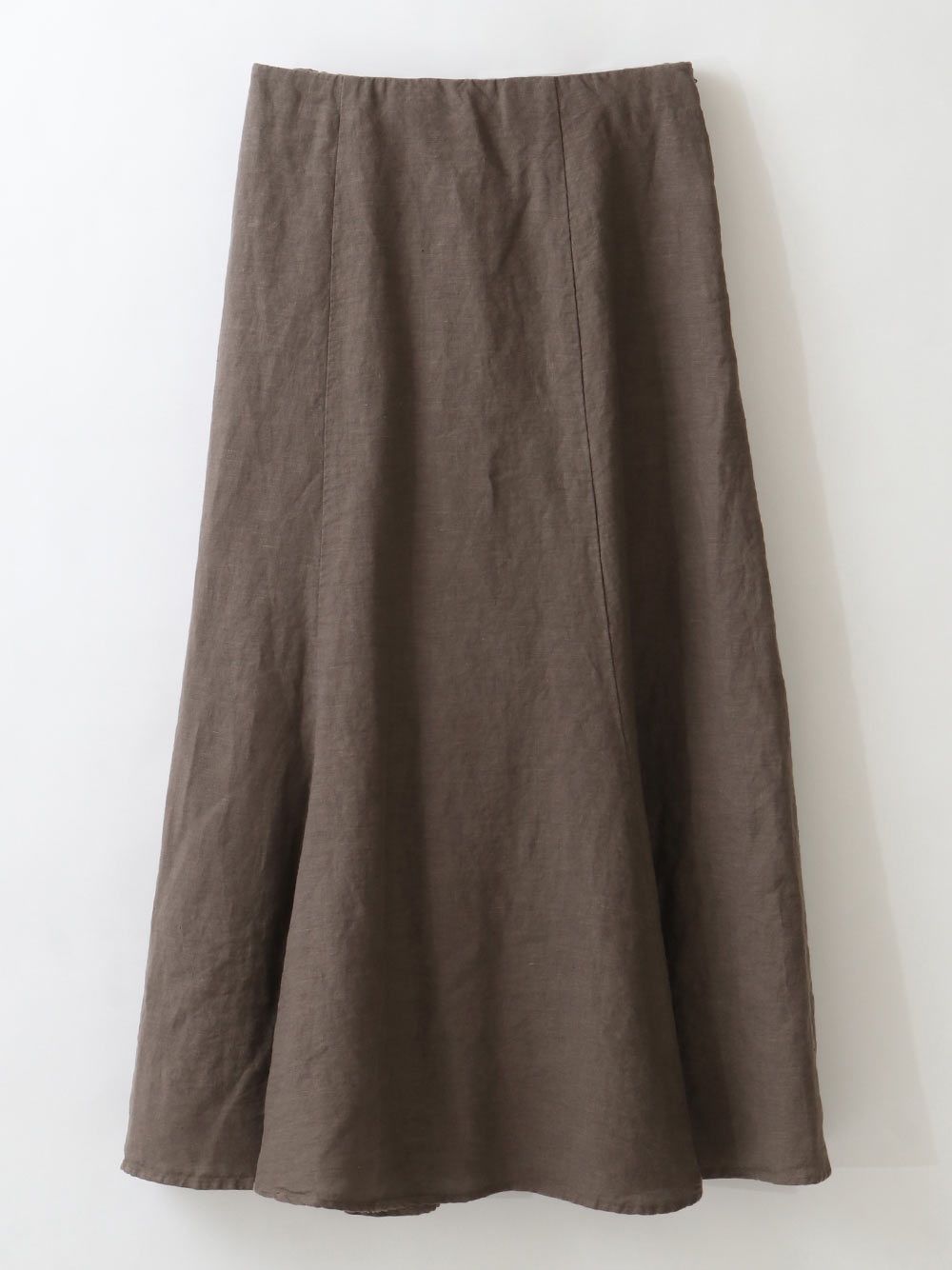 French Linen Skirt(10チャコールグレー-フリー)