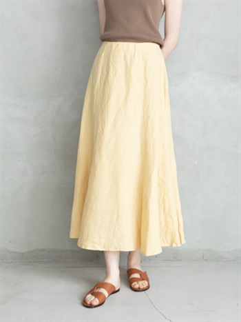 French Linen Skirt