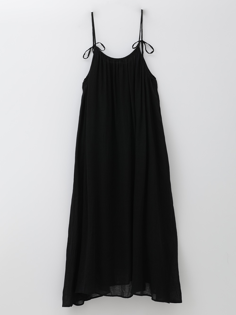 Linen Gauze Dress(00ブラック-フリー)