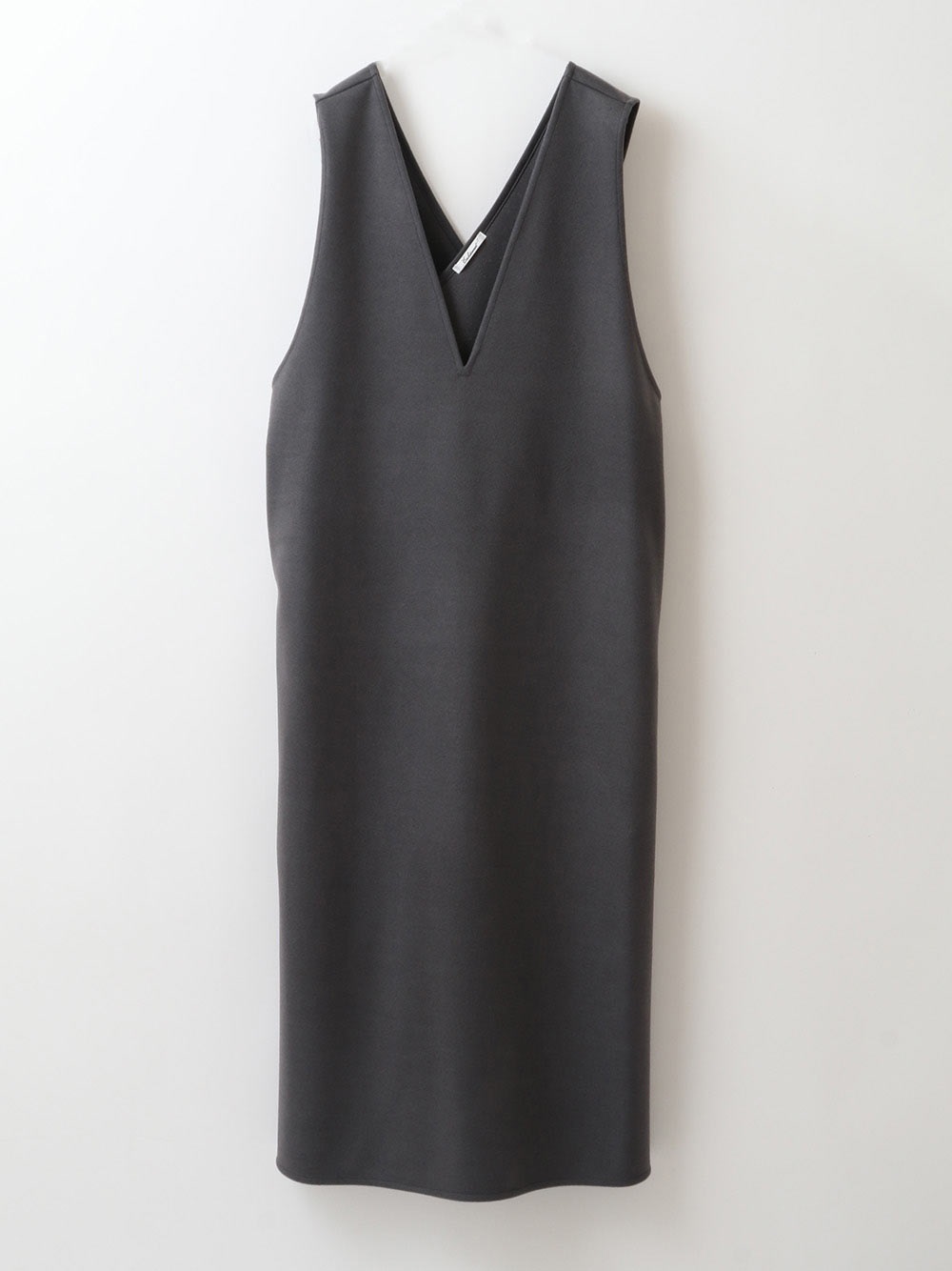 Brush Melton Jersey Dress(10チャコールグレー-フリー)