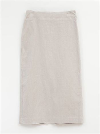 Corduroy Stretch Skirt(01オフホワイト-２)