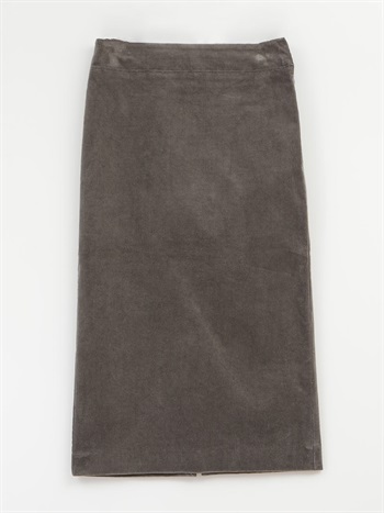 Corduroy Stretch Skirt(10チャコールグレー-２)