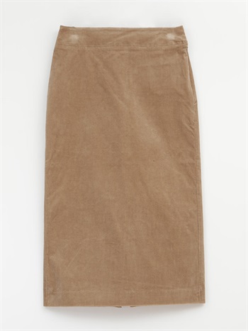 Corduroy Stretch Skirt(82ベージュ-２)