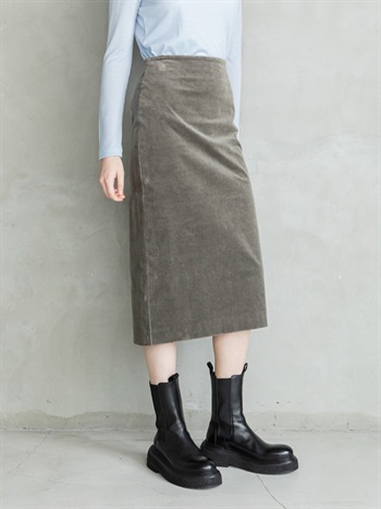 Corduroy Stretch Skirt