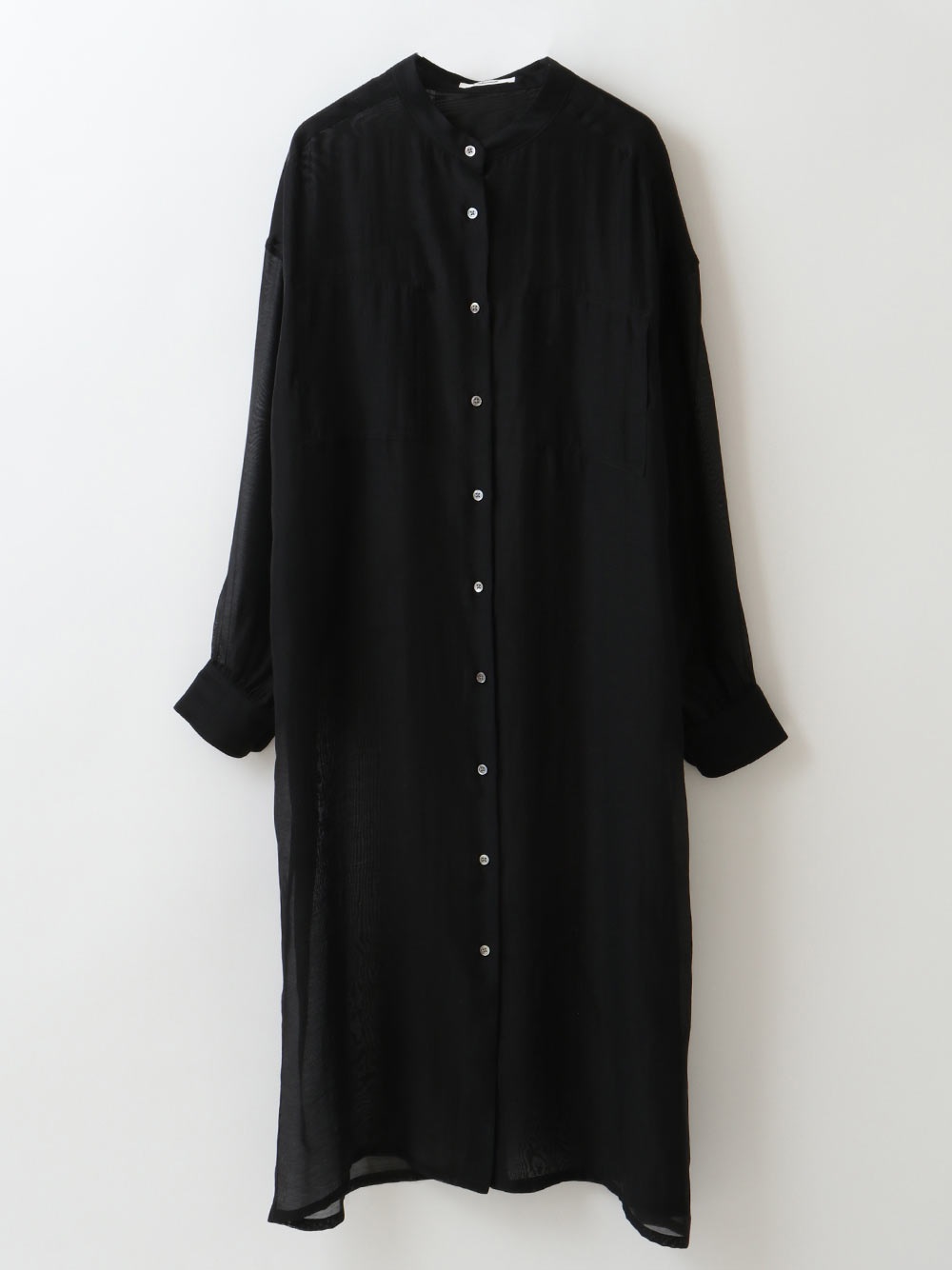 Organdy Shirt Dress [Preorder](00ブラック-フリー)