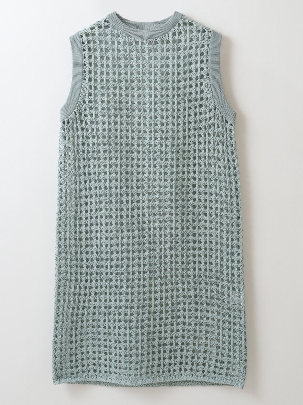 Pattern Knit Dress(71ブルー-フリー)