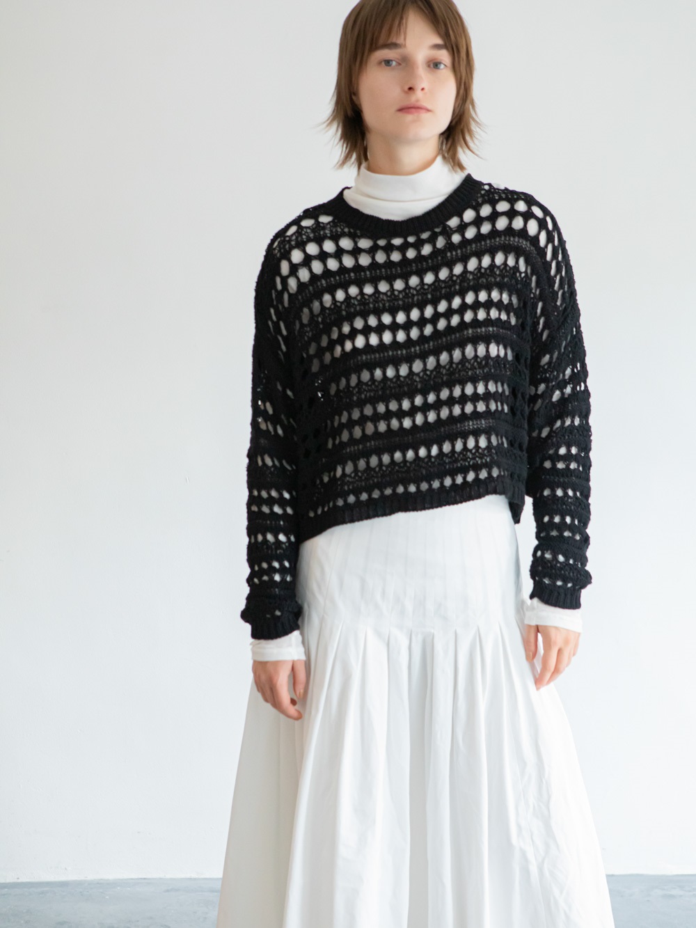 Pattern Knit Pullover