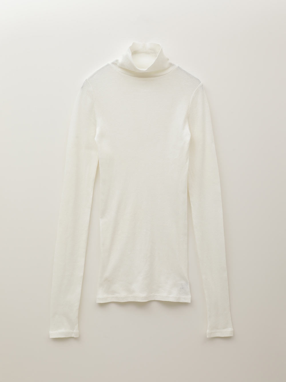 Silk Cotton Jersey TOP(02ホワイト-フリー)