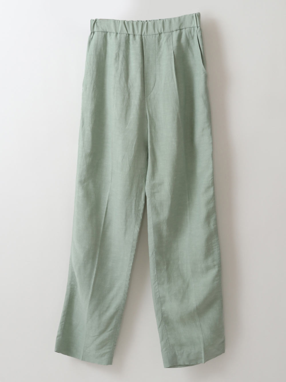 Viscose Linen Tapered Pants(62ライトグリーン-１)