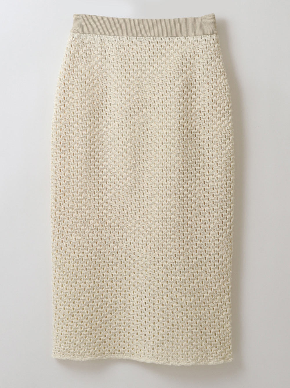 Pattern Knit Skirt(01オフホワイト-フリー)