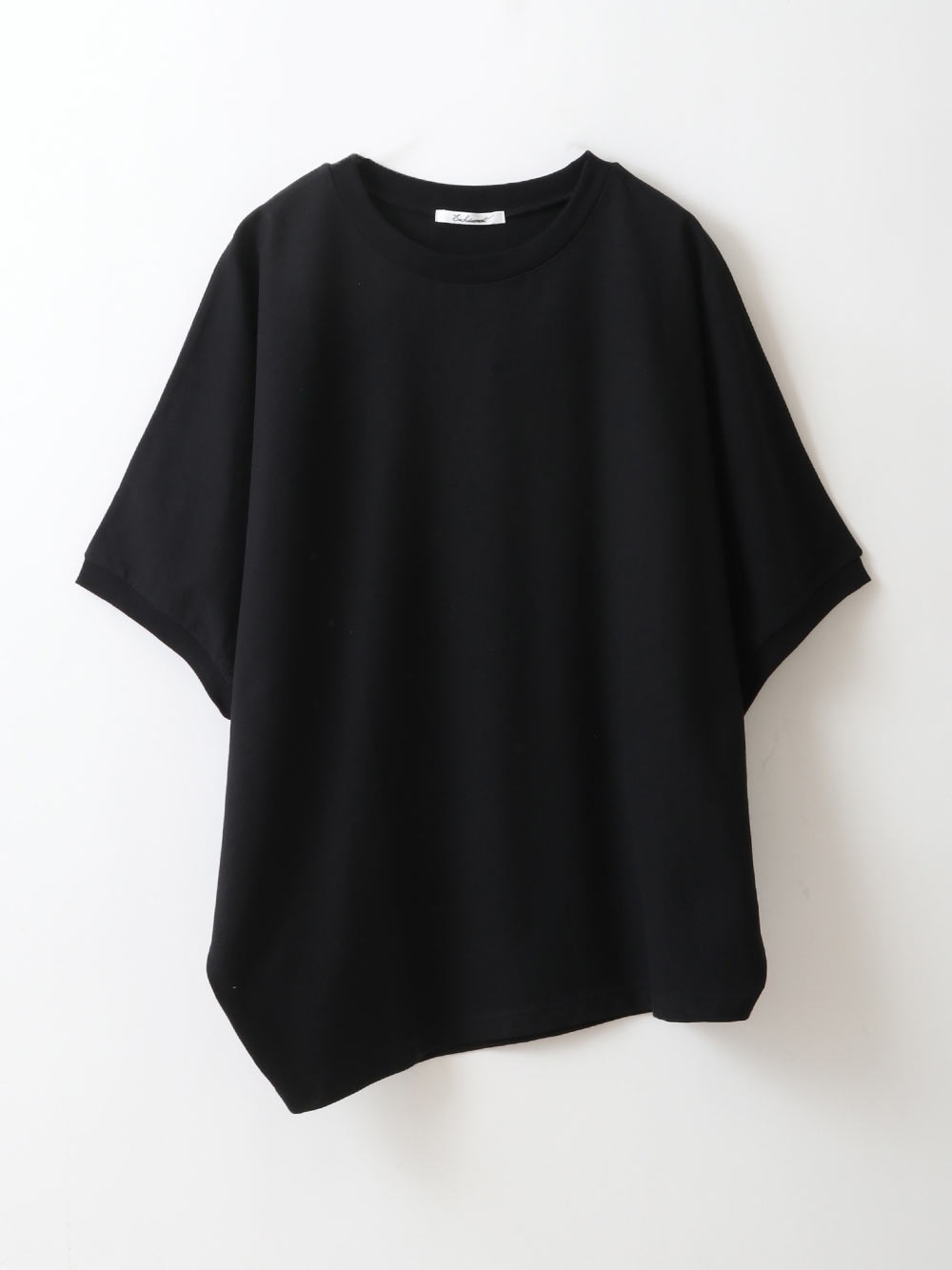 Asymmetric T-shirt(00ブラック-フリー)