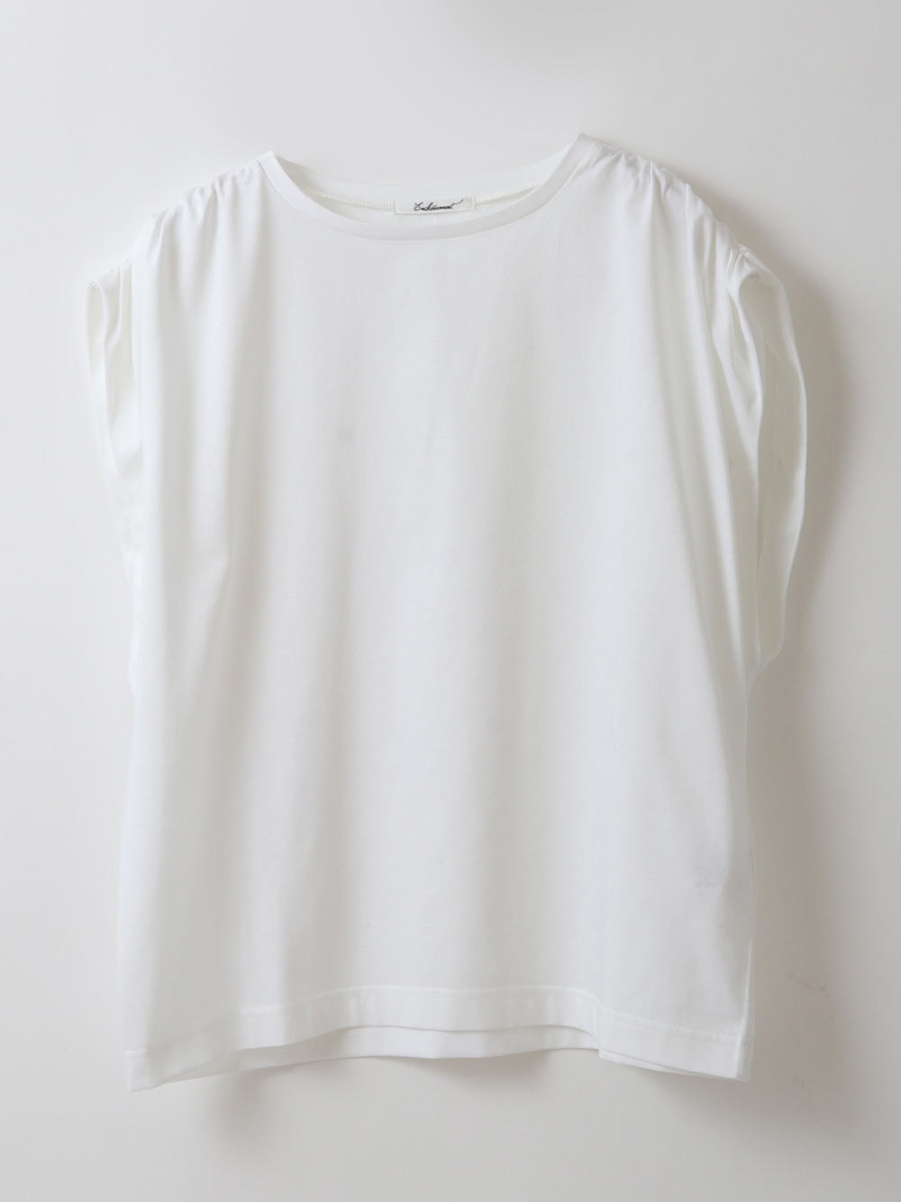 Cotton Gathered Shoulder PO(01オフホワイト-フリー)