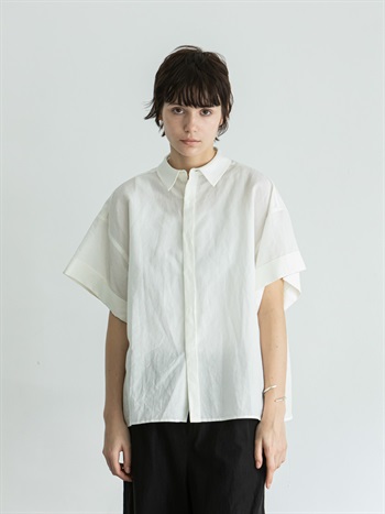 Silk Linen Short Sleeve Shirt