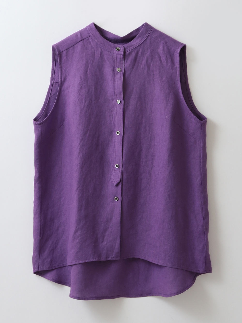 Hemp Sleeveless Shirt(20パープル-フリー)