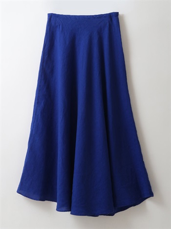 French Linen Flare Skirt