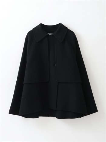 Double Faced Wool short Coat(00ブラック-フリー)