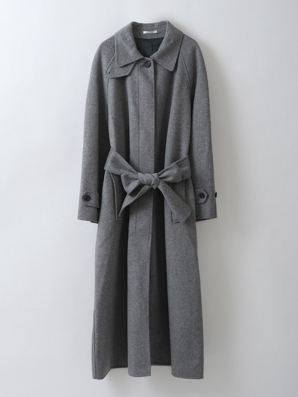 Cashmere Blend Long Coat(10チャコールグレー-フリー)