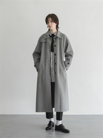 Cashmere Blend Long Coat