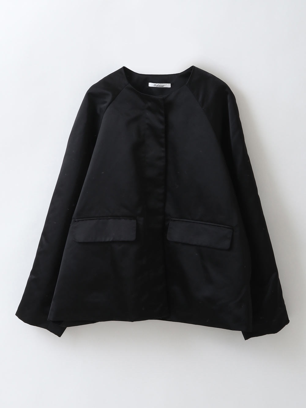 Satin Short Jacket(00ブラック-フリー)