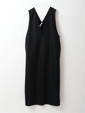 Cotton Sleeveless Dress(00ブラック-フリー)